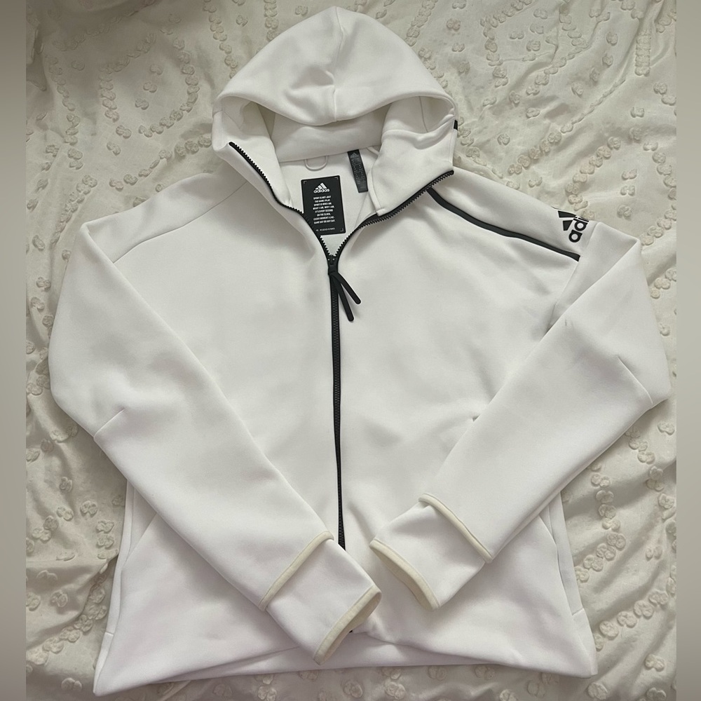 Adidas Running Zip Up Jacket Size Medium
